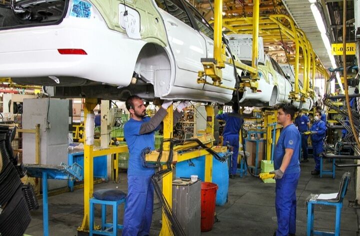 تولید در ایران خودرو تبریز از سر گرفته شد